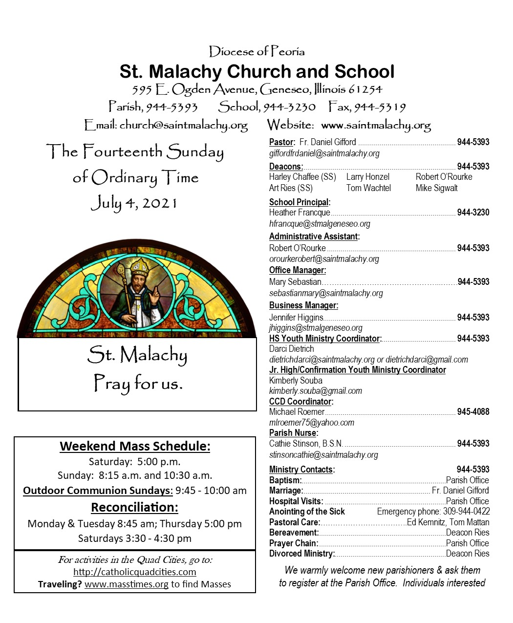 Saint Malachy Parish, Geneseo, IL